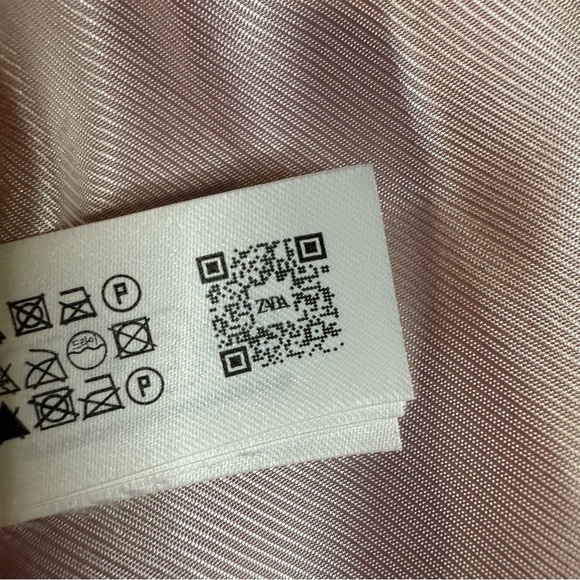 BNWT Zara Pink Blazer with Relaxed Silhouette and Self-Tie Belt - Picture 11 of 13